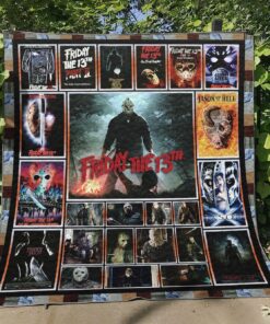 Ll Jason Voorhees -friday The 13th Quilt Blanket