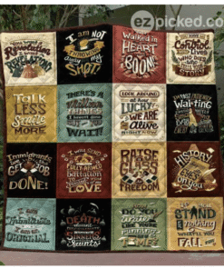 Llhamilton Lyrics Songs Quilt Blanket
