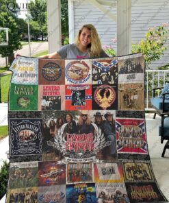M 8211 Lynyrd Skynyrd Quilt Blanket