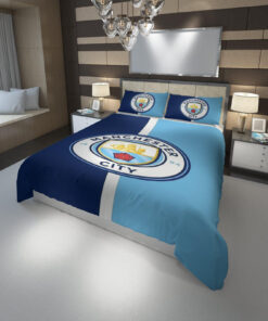 Manchester City Fc Football Club Bedding Set Duvet Cover#2