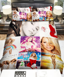 Mariah Carey Albums Bed Sheets Spread Comforter Duvet Cover Bedding Sets