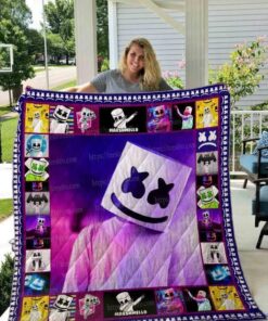 Marshmello Ver 01 All Season Plus Size Quilt Blanket