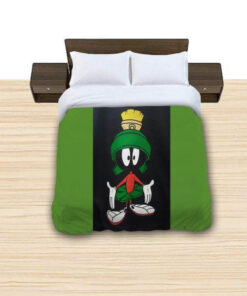 Marvin The Martian Looney Tunes Reversible Duvet Covers(throw, Queen, And King Bed) Dc2558