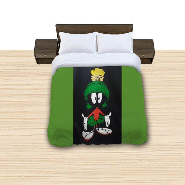 Marvin The Martian Looney Tunes Reversible Duvet Covers(throw, Queen, And King Bed) Dc2558