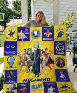 Megamind Quilt Blanket For Fans Ver 17