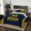 Michigan Wolverines Gs-cl-kl2309 Bedding Set (duvet Cover & Pillow Cases)