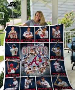 Mlb 8211 Atlanta Braves Quilt Blanket 02
