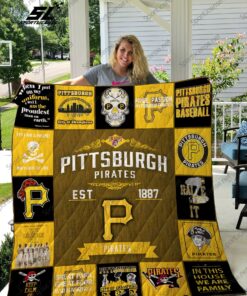 Mlb 8211 Pittsburgh Pirates Quilt Blanket