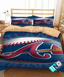 Mlb Atlanta Braves 3 Logo 3d Personalized Customized Beddingsets Duvet Cover Bedroom Set Bedset Bedlinen