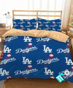 Mlb Los Angeles Dodgers 1 Logo 3d Duvet Cover Bedding Sets