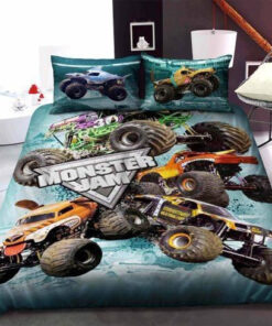 Monster Jam Tv Shows 3d Printed Bedding Set Duvet Cover Pillow Cases