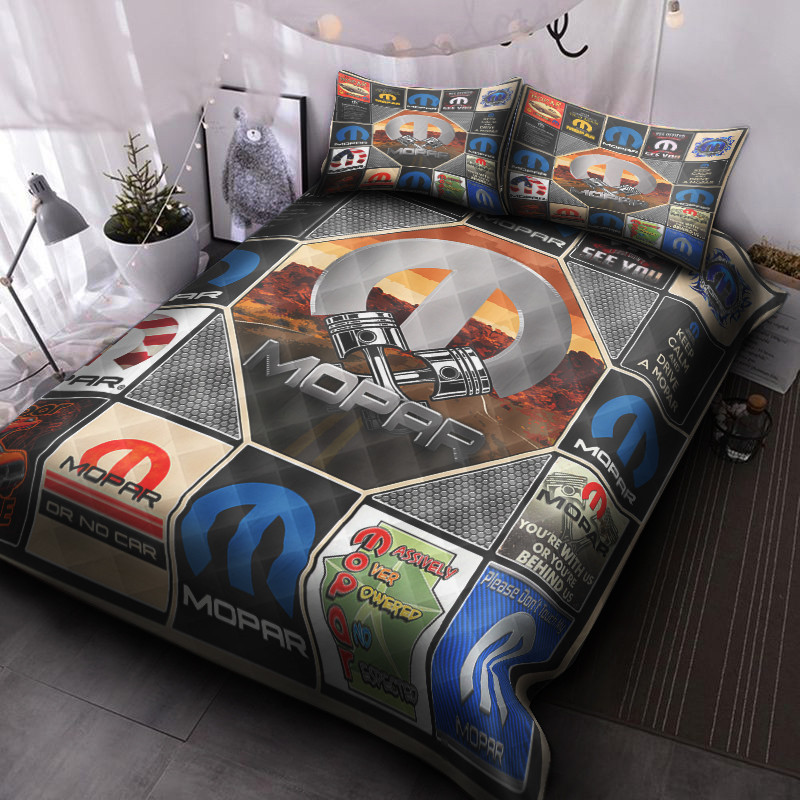 Mopar Muscle Quilt Bed Set