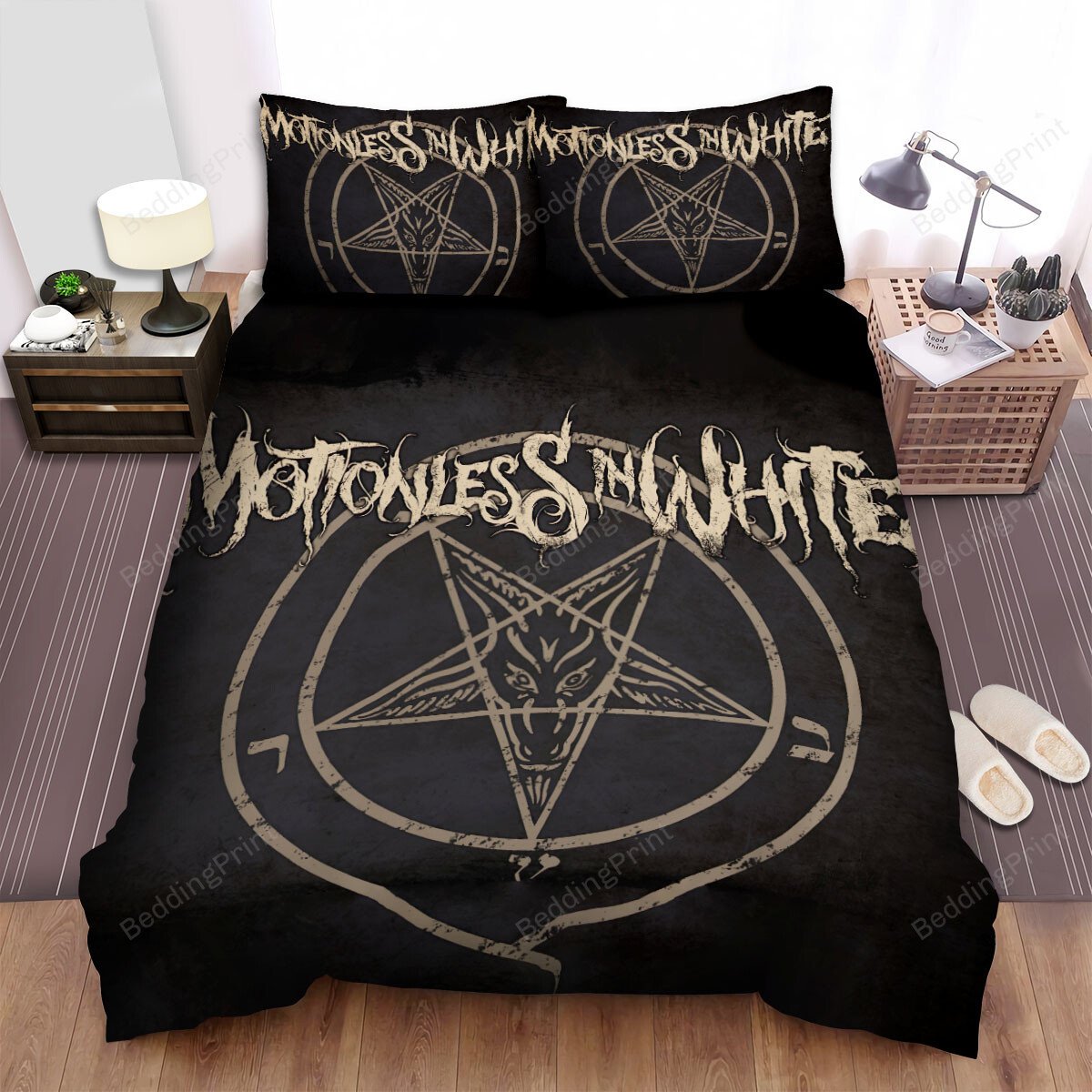 Motionless In White Music Band Fan Art Bed Sheets Duvet Cover Bedding Sets
