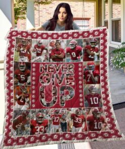 Ncaa Alabama Crimson Tide Quilt Blanket 742