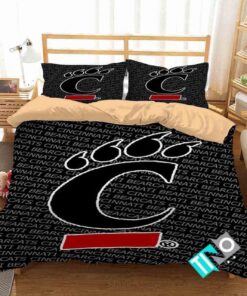 Ncaa Cincinnati Bearcats 1 Logo D 3d Personalized Customizedbedding Sets Duvet Cover Bedroom Set Bedset Bedlinen