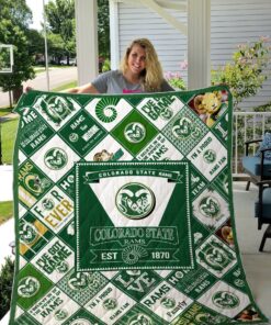 Ncaa Colorado State Rams Quilt Blanket 1410