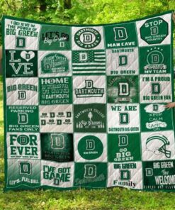 Ncaa Dartmouth Big Green Quilt Blanket 1530