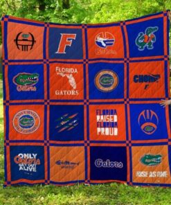 Ncaa Florida Gators Quilt Blanket 837