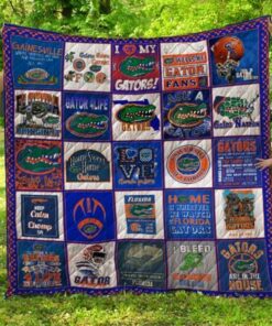 Ncaa Florida Gators Quilt Blanket 844