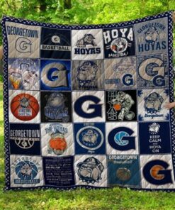 Ncaa Georgetown Hoyas Quilt Blanket 1217