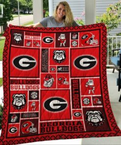 Ncaa Georgia Bulldogs Quilt Blanket 881