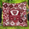 Ncaa Harvard Crimson Quilt Blanket 1532