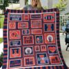 Ncaa Illinois Fighting Illini Quilt Blanket 424