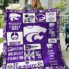 Ncaa Kansas State Wildcats Quilt Blanket 327