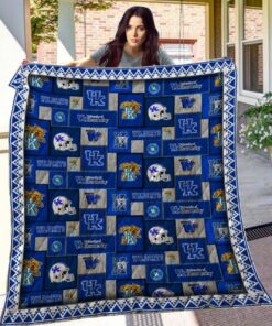 Ncaa Kentucky Wildcats Quilt Blanket 910