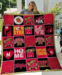 Ncaa Maryland Terrapins Quilt Blanket 455