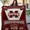 Ncaa Mississippi State Bulldogs Quilt Blanket 951