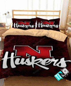 Ncaa Nebraska Cornhuskers 1 Logo D 3d Duvet Cover Bedding Sets