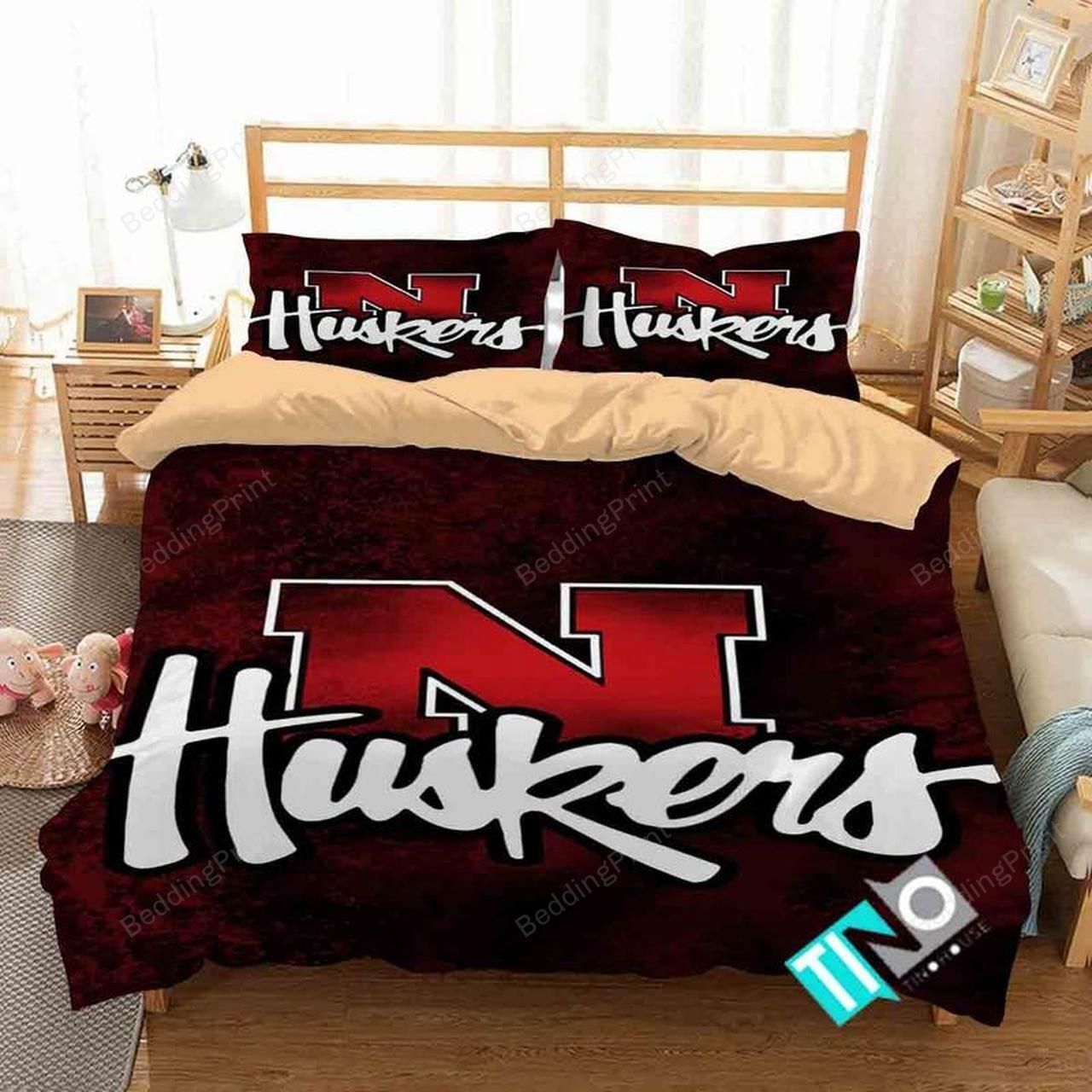 Ncaa Nebraska Cornhuskers 1 Logo D 3d Duvet Cover Bedding Sets