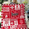 Ncaa Nebraska Cornhuskers Quilt Blanket 497