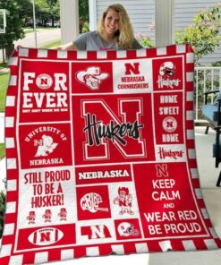 Ncaa Nebraska Cornhuskers Quilt Blanket 497