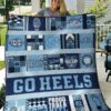 Ncaa North Carolina Tar Heels Quilt Blanket 175