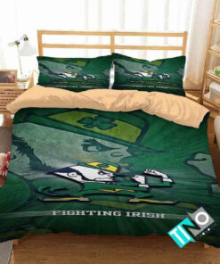 Ncaa Notre Dame Fighting Irish 1 Logo D 3d Duvet Cover Bedding Sets