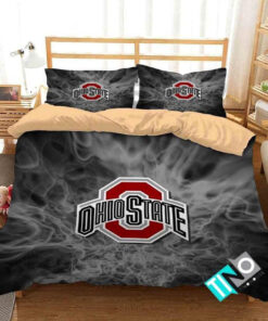 Ncaa Ohio State Buckeyes 1 Logo Duvet Cover Bedding Set