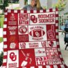 Ncaa Oklahoma Sooners Quilt Blanket 342