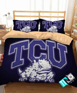 Ncaa Tcu Horned Frogs 1 Logo N 3d Personalized Customizedbedding Sets Duvet Cover Bedroom Set Bedset Bedlinen