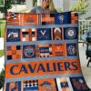 Ncaa Virginia Cavaliers Quilt Blanket 247