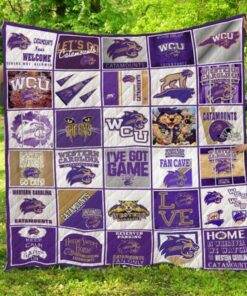 Ncaa Western Carolina Catamounts Quilt Blanket 1571