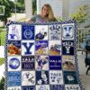 Ncaa Yale Bulldogs Quilt Blanket 1536