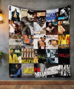 Nelly Album Covers Quilt Blanket