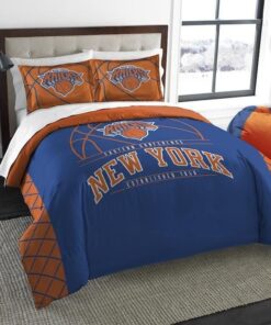 New York Knicks Bedding Set (duvet Cover & Pillow Cases)