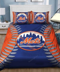 New York Mets B210962 Bedding Set (duvet Cover & Pillow Cases)