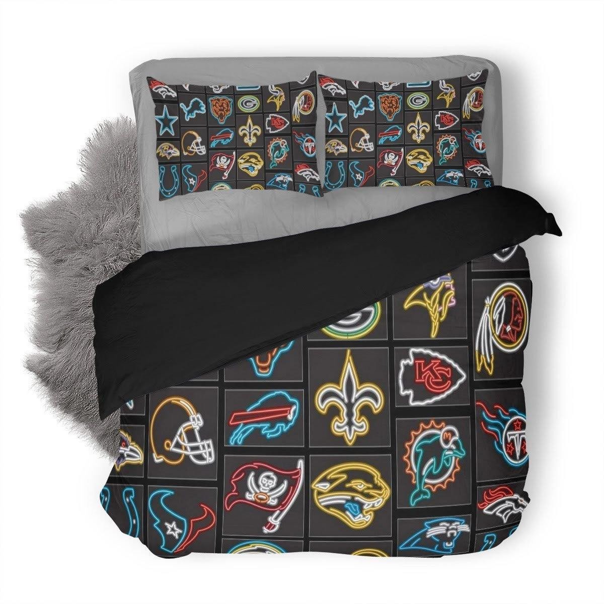 Nfl #123 Duvet Cover Bedding Set