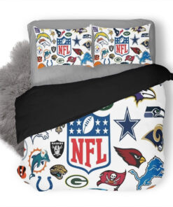 Nfl 9 Duvet Cover Bedding Set Dup