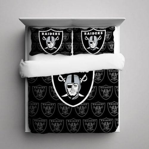 Nfl Oakland Raiders #01 3d Customize Bedding Set Duvet Coverset Bedroom Set