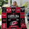 Nhl 8211 Carolina Hurricanes 17 New Quilt Blanket